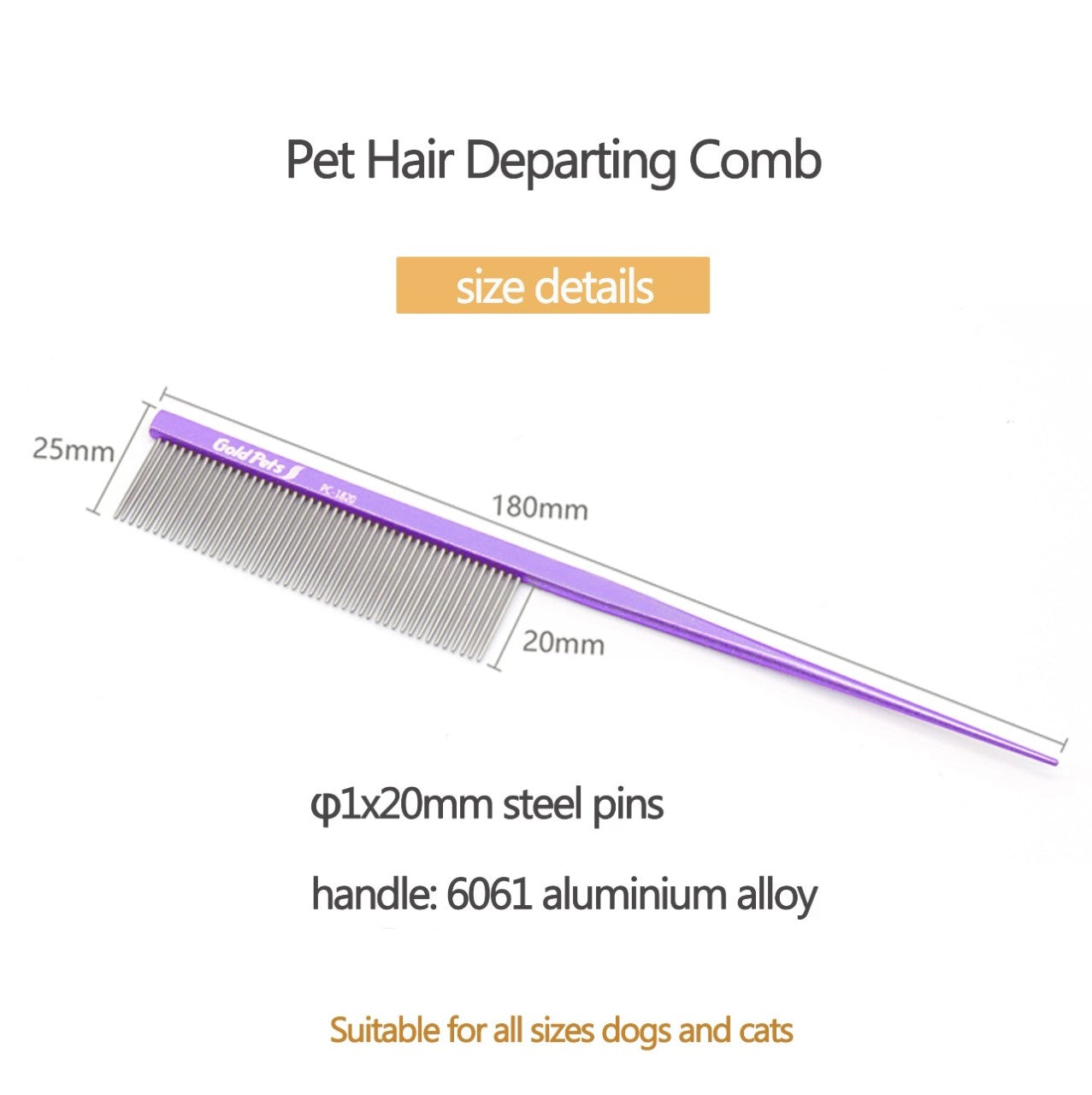 Pet Hair Departing Comb