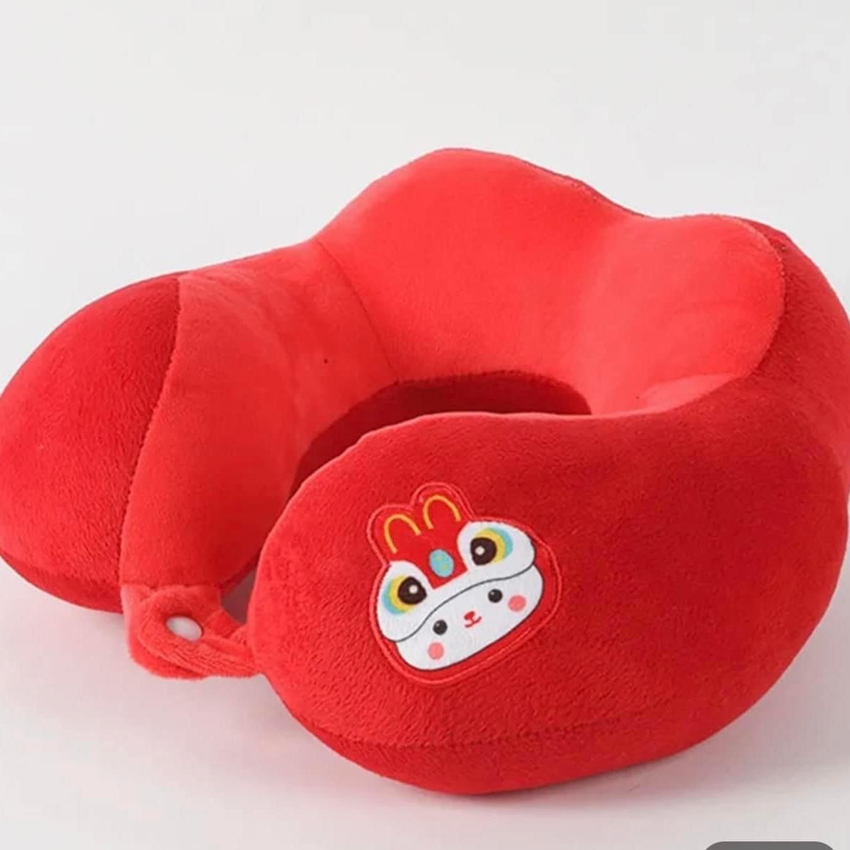 Red Rabbit Chin Pillow