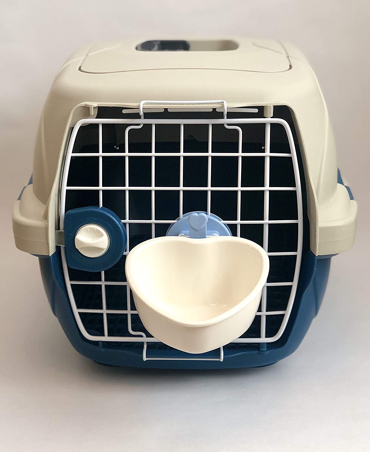 Choco Nose Mini Heart Locking Small Pet Feeding Bowl