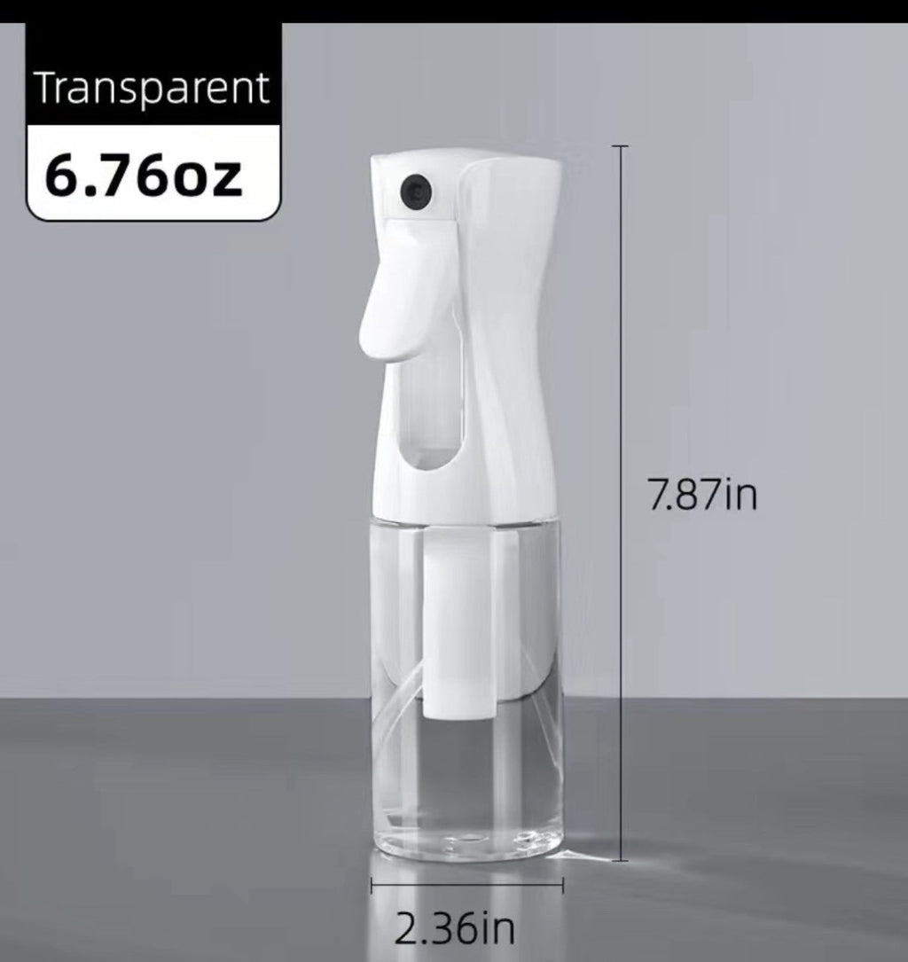 Mist Spray Bottles- Clear Plastic